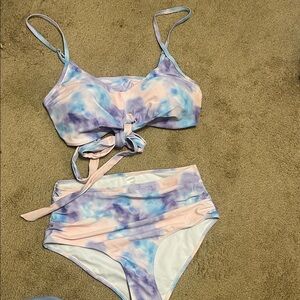 Tie-Dye Bikini Set